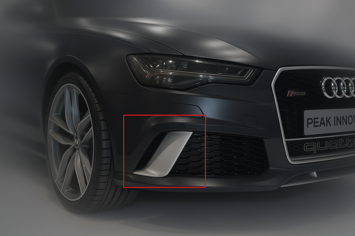 Audi RS6 C7 2013-2018 front bumper intake grill
