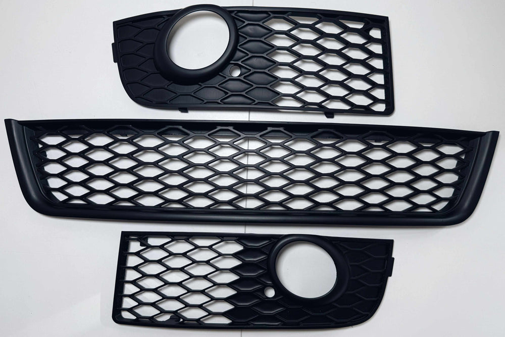 Audi A4 B6 S-line fog light grills