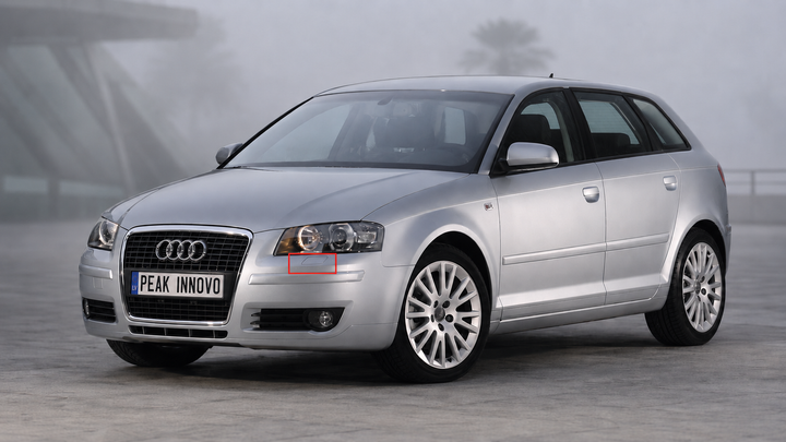 Audi A3 8P Sportback Headlight Washer Cover 8P4955275 8P4955276