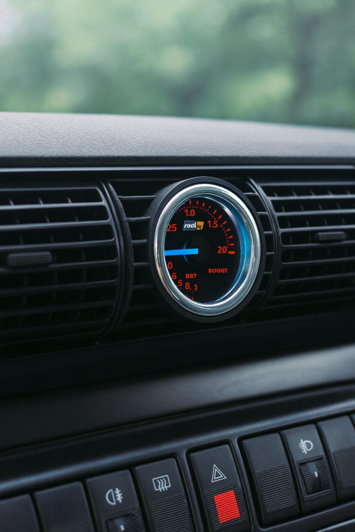 Audi A4 B5 boost gauge vent
