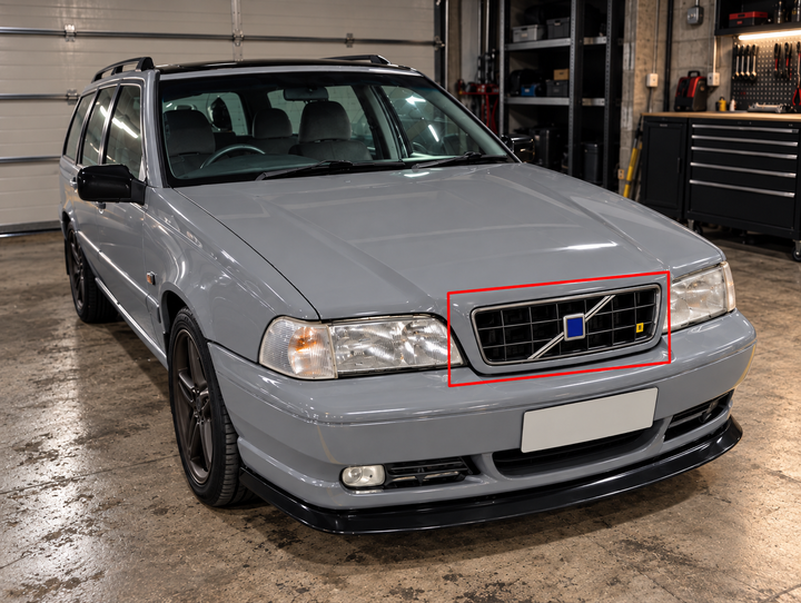 Volvo S70 C70 V70R Front Upper Grill 9178483