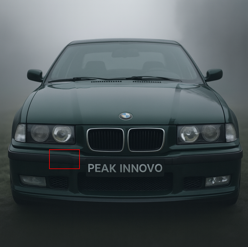 BMW E36 Front Tow Hook Cover