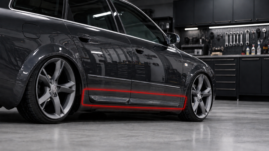 Audi A4 S4 B6 B7 Lower Door Blades/Moldings