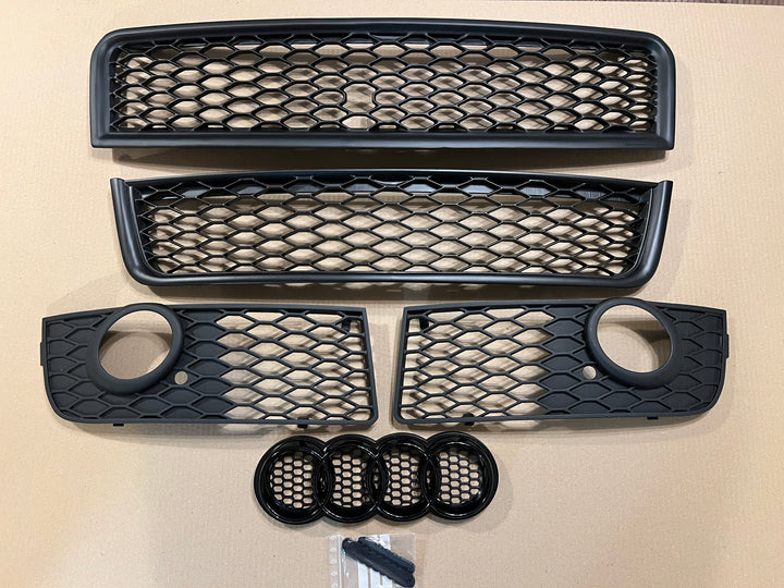 Audi A4 B6 S-Line/USP Honeycomb Grill Set