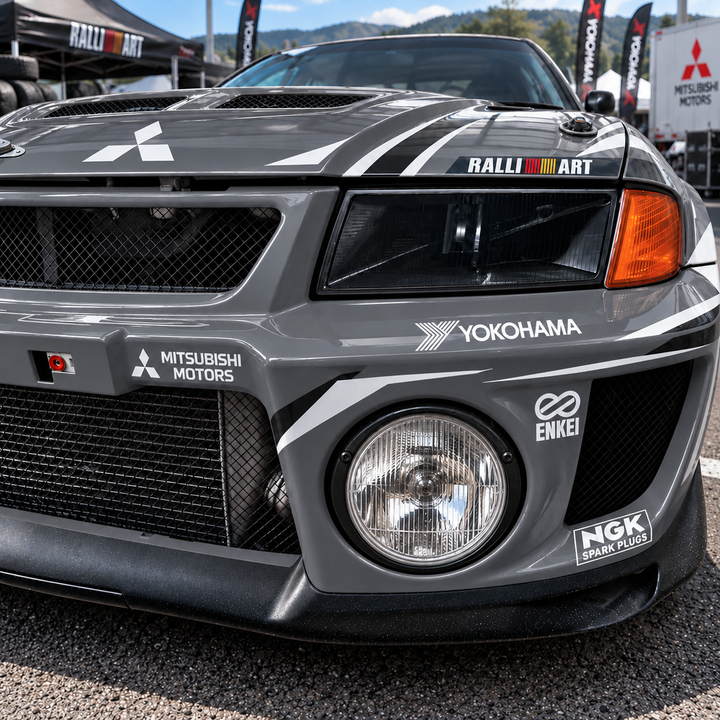 Mitsubishi Lancer Evolution 5 6 Headlight Intake