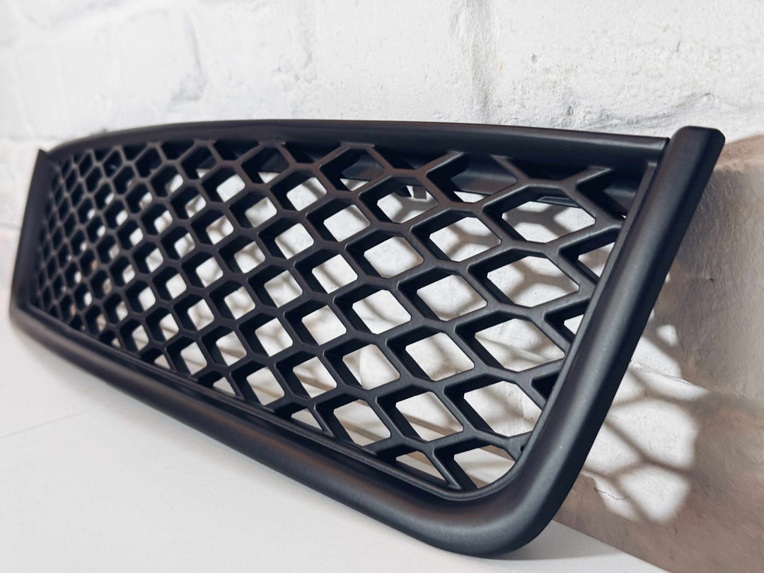 Audi A4 B6 S-line fog light grills with bumper grill