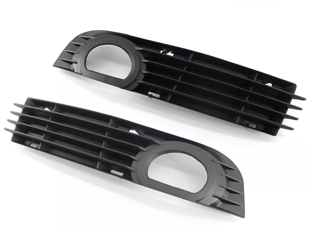 Audi A8 D3 front fog light grill 05'-07' (4E0 807 681 AC; 4E0 807 681 AD)